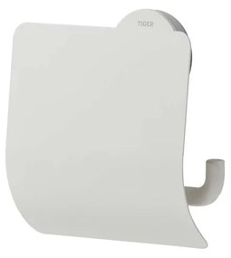 Tiger Urban Toiletrolhouder met klep Wit