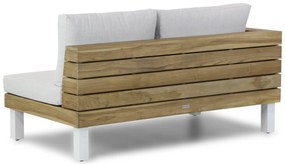 Hoek loungeset 5 personen Teak Old teak greywash  Lifestyle Garden Furniture Seashore