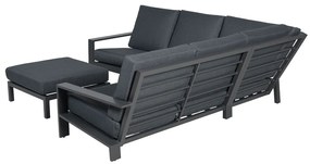 Garden Impressions Coba loungeset 5-delig donker grijs