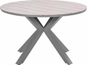Garden Impressions Tarera tuinset 5-delig dakar sand - Tulli tuintafel Ø122x75 cm - light teak vironwood