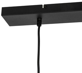 Industriële hanglamp zwart 2-lichts - Hanze