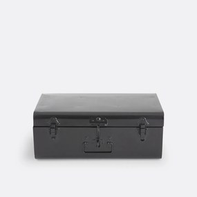 Koffer in staalmetaal, Masa