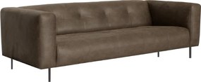 3 zitsbank - Almada - leer Bull bruin 15