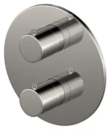 Hotbath Buddy Inbouwthermostaat 2 weg-stop-omstel - Geborsteld Nikkel CB009EXTGN