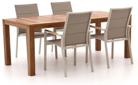 Bellagio Albinea/Oxford 200cm dining tuinset 5-delig stapelbaar