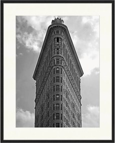 Ingelijste digitale print Flatiron Building