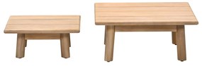 Garden Impressions San Namut loungetafels acacia white wash - set van 2