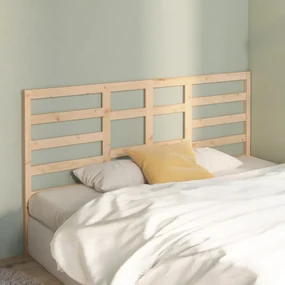 vidaXL Hoofdbord 206x4x104 cm massief grenenhout