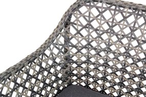 Tuinset 4 personen 180 cm Wicker Taupe Lifestyle Garden Furniture Dolphin/Veneto