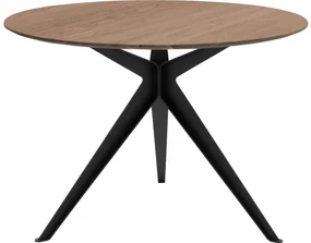 Goossens Excellent Eettafel Kopenhagen, Rond 110 x 110 cm