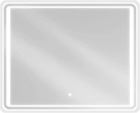 Mexen Zusa verlichte badkamerspiegel 100 x 80 cm, LED 6000K, anti-condens - 9808-100-080-611-00