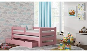 Peuter Roze Onderschuifbed - Gabriel For Kids Kinderen Peuter Junior 5056231720632 Children's Beds Home, 160x80, Ja, Schuimmatras van 9 cm Children's