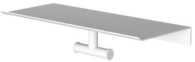 Hotbath &More dubbele handdoek haak voor planchet wit
