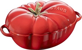 Staub Ceramique Cocotte 16 cm / 500 ml, Tomaat, Kersenrood - Ceramique - Staub