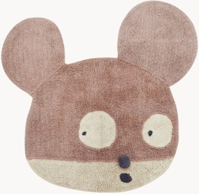 Wasbaar handgetuft wollen kindervloerkleed Miss Mighty