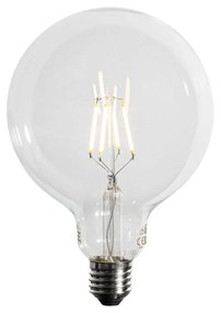 Set van 5 E27 3-staps dimbaar LED spiraal filament G125 4W 450 lm 3000K