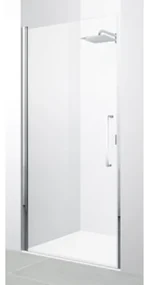 Novellini Young 2.0 1B draaideur voor nis 72/76x200cm matchroom/helder y21b72-1b