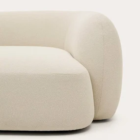 Kave Home Martina Hoekbank Ecru Organisch Design 230 Cm CL Links