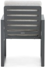 Tuinstoel Aluminium Grijs-antraciet Lifestyle Garden Furniture Nuno