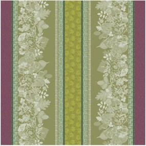 Jacquard tafelkleed Mille Botanique Mousse
