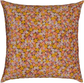 HEMA Kussenhoes 50x50 Velvet Bloemen (multi)