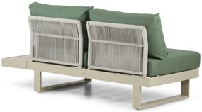 Hoek loungeset 6 personen Aluminium Taupe  Lifestyle Garden Furniture Lorenzo