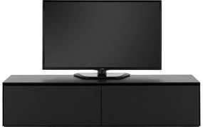 Goossens Excellent Tv Meubel Vic, 2 kleppen met kabeldoorvoer in bovenblad