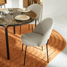 Set van 2 stoelen in mêlee stof, Nordie