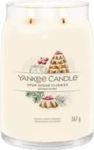 Yankee Candle Spun Sugar Flurries Large Jar– Geurkaars – 90 branduren – Twee Lonten