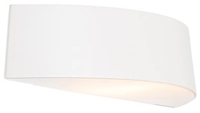 Moderne buiten wandlamp wit IP44 - Caz