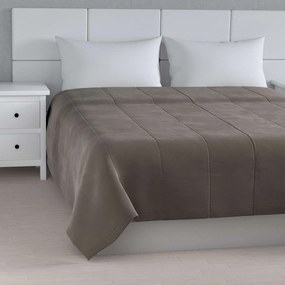 Dekoria Sprei Velvet, collectie Velvet, grijs-beige