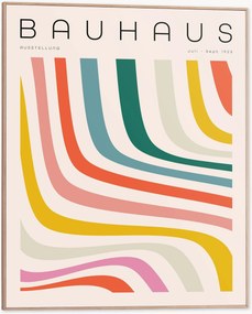 Ingelijste digitale print Bauhaus