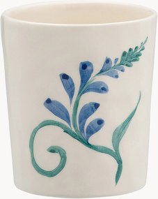 Handbeschilderde kopje Indigo Flora