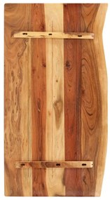 vidaXL Wastafelblad 100x52x3,8 cm massief acaciahout