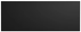 Comad Adele Black FSC wastafel toppaneel 80cm zwart mat
