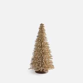 Decoratieve kerstboom met glitters, hoogte 30 cm, CASPAR