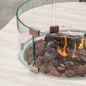 Cosi Fires Cosiloft Novi lounge vuurtafel taupe - stone look