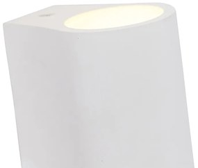 Moderne wandlamp wit met lichteffect - Tubo