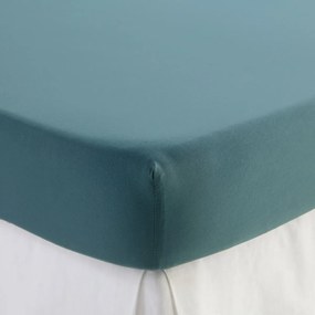 Hoeslaken van gewassen microvezel, gerecycled polyester,  hoogte 30 cm