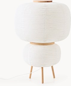 Design vloerlamp Misaki van rijstpapier