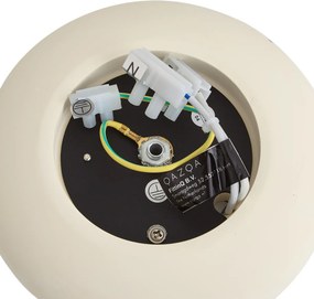 Moderne plafondlamp beige rond - Concerto