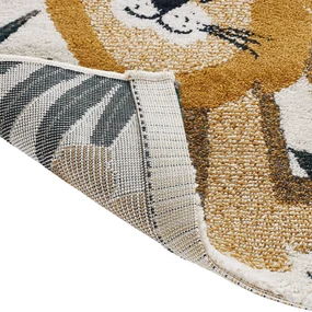 Vloerkleed voor kinderen, met dieren motief, Jetty