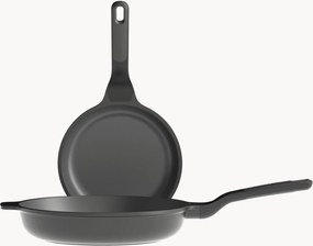 Braadpannen Leo met antiaanbaklaag, 2 stuks