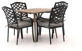 Hartman Berkeley/ROUGH-K 90cm dining tuinset 5-delig