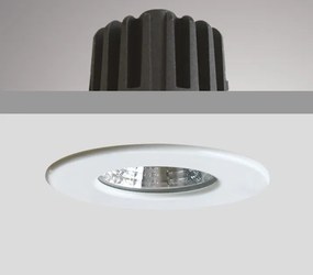 Prolumia 42172111 Prolumia LED Downlight (accentverli 42172111 LED downlight, 60mm, 7W, zwart, 25 gr, 4100K, vast, sparing 50mm, IP65