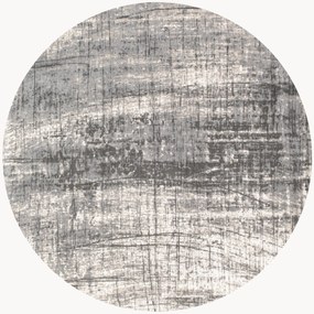 Wasbaar rond jacquard indoor & outdoor vloerkleed Griff