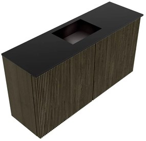 Mondiaz Joya 80cm toiletmeubel shadow met wastafel faye midden zonder kraangat urban