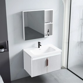 Badkamermeubelset met wastafel Astor 60cm White