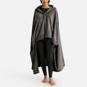 Fleece plaid met mouwen, recycled polyester, Javi