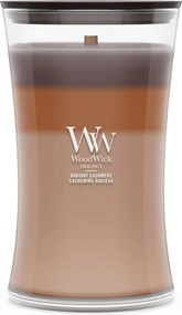 WoodWick geurkaars - Large Trilogy Hourglass - Radiant Cashmere